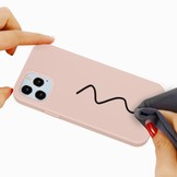 iPhone 13 Pro Softcase Backcover hoes Roze