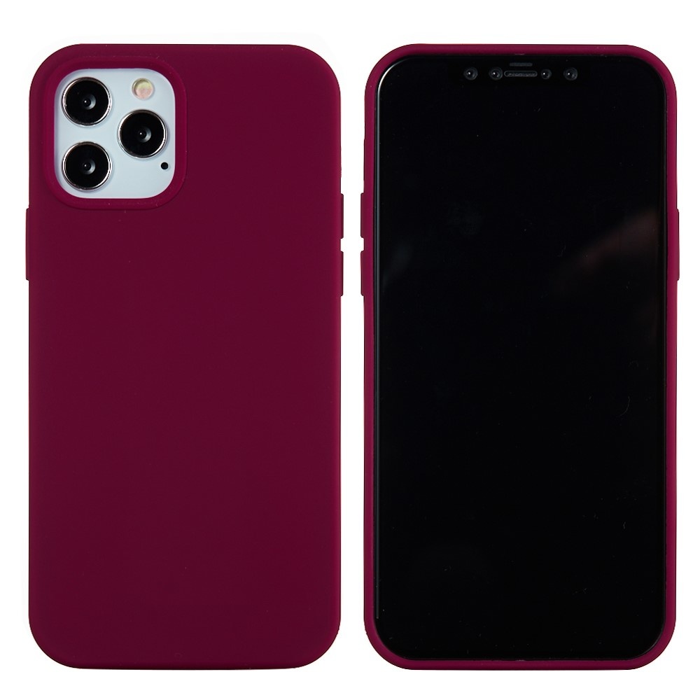 iPhone 13 Pro Softcase Backcover hoes Wijnrood