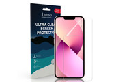 Lunso - Duo Pack (2 stuks) Beschermfolie - Full Cover Screen Protector - iPhone 13 / iPhone 13 Pro