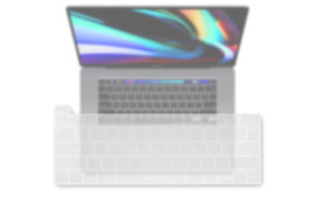 (US) Keyboard bescherming - MacBook Pro 13 inch (2020-2022) / Pro 16 inch (2019) - Transparant