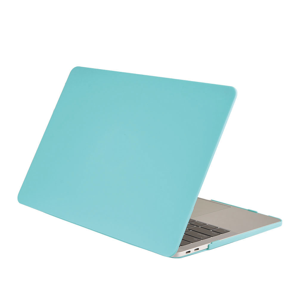 MacBook Air 13 inch (2010-2017) cover beschermhoes Mat Cyaan