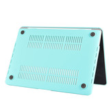MacBook Air 13 inch (2010-2017) cover beschermhoes Mat Cyaan