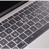 (EU) MacBook Air 13 inch M2/M3 (2022-2024), MacBook Air 15 inch M2/M3 (2023-2024), MacBook Pro 14 inch en MacBook Pro 16 inch M1/M2 (2021-2023) Keyboard Cover - Transparant