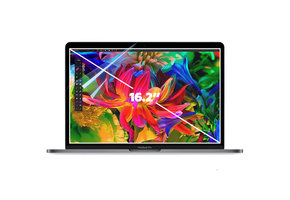Lunso MacBook Pro 16 inch M1/M2 (2021-2023) Beschermfolie - Full cover Screen protector