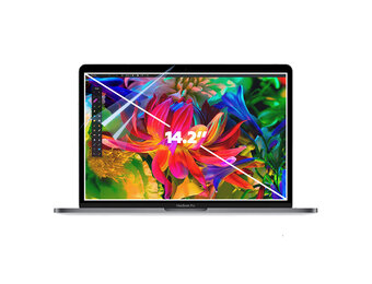 Lunso MacBook Pro 14 inch (2021-2025) Beschermfolie - Full cover Screen protector