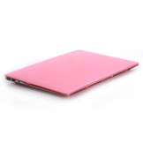 Glanzende hardcase hoes Lichtroze voor de MacBook 12 inch