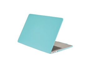 Lunso MacBook 12 inch cover hoes - case - Mat Cyaan