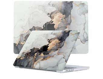 Lunso MacBook Pro 16 inch  (2021-2024) cover hoes - case - Marble Magnus