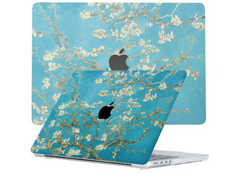 Lunso MacBook Pro 16 inch  (2021-2024) cover hoes - case - Van Gogh Amandelbloesem