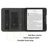 Kobo Libra 2 (7 inch) Luxe Sleepcover stand hoes Zwart