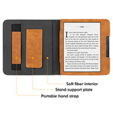 Kobo Sage (8 inch) Luxe Sleepcover stand hoes Bruin
