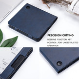 Kobo Sage (8 inch) Luxe Sleepcover stand hoes Blauw