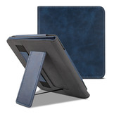 Kobo Sage (8 inch) Luxe Sleepcover stand hoes Blauw