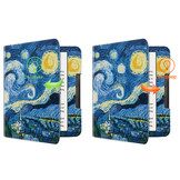 Kobo Sage hoes (8 inch) Luxe stand sleepcover - Van Gogh Sterrennacht