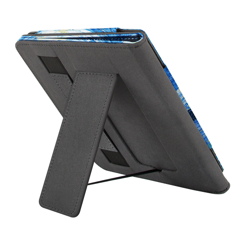 Kobo Sage (8 inch) Luxe Sleepcover stand hoes Van Gogh De Sterrennacht