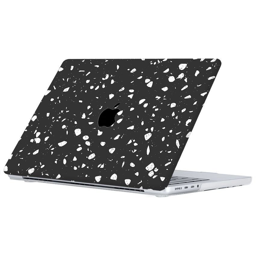MacBook Pro 14 inch (2021-2026) cover beschermhoes Terrazzo Bergamo