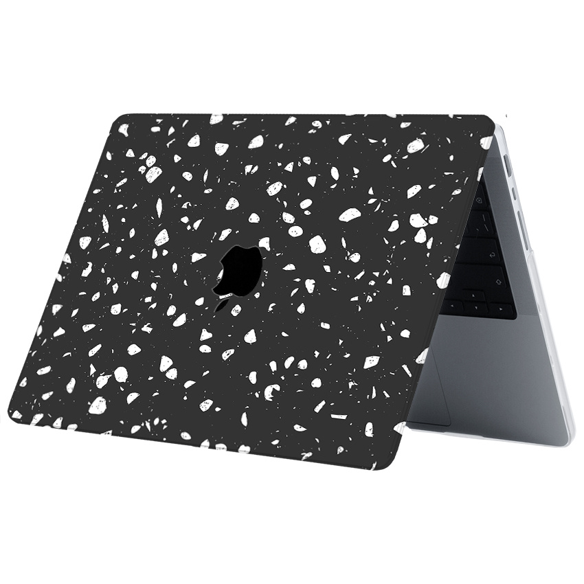 MacBook Pro 14 inch (2021-2026) cover beschermhoes Terrazzo Bergamo