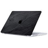MacBook Pro 14 inch (2021-2024) cover beschermhoes Black Stone - Model A2442 / A2779 / A2918 / A2992 / A3112 / A3185 / A3401