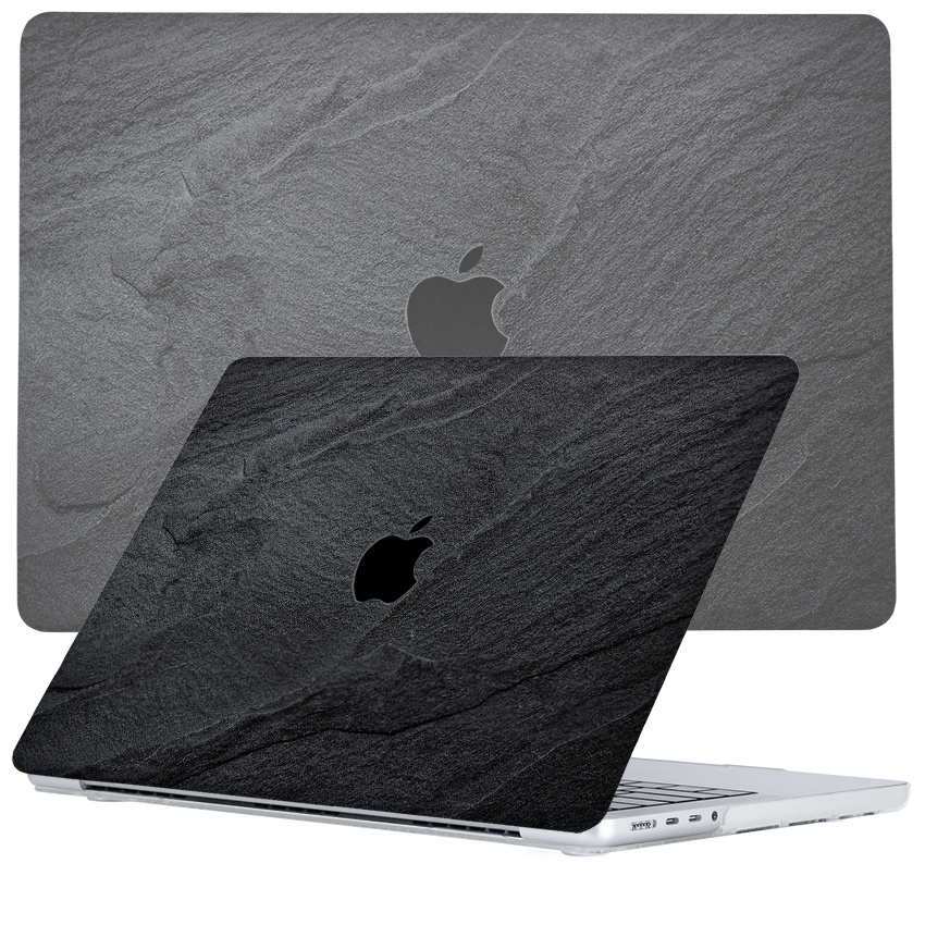 MacBook Pro 14 inch (2021) cover beschermhoes Black Stone