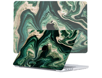 Lunso MacBook Pro 14 inch (2021-2024) cover hoes - case - Peridot Canyon