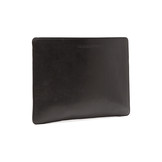 13 inch Marbella lederen laptop sleeve hoes Zwart