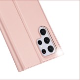 Samsung Galaxy S22 Ultra Slim bookcase hoes Rose Goud