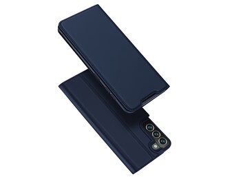 Dux Ducis - Slim bookcase hoes - Samsung Galaxy S22 Plus - Blauw