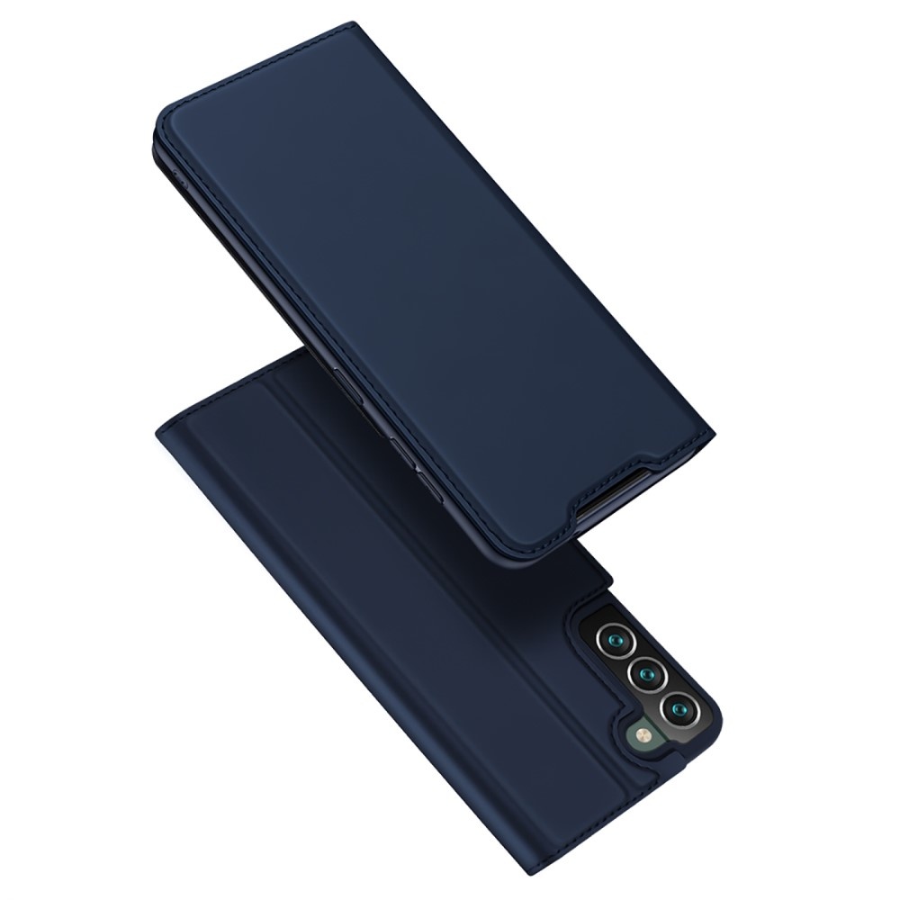 Samsung Galaxy S22 Plus Slim bookcase hoes Blauw