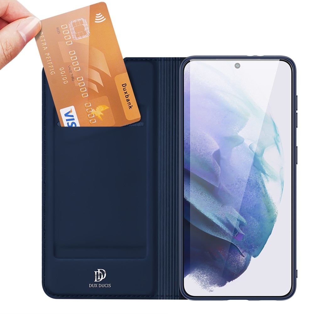 Samsung Galaxy S22 Plus Slim bookcase hoes Blauw