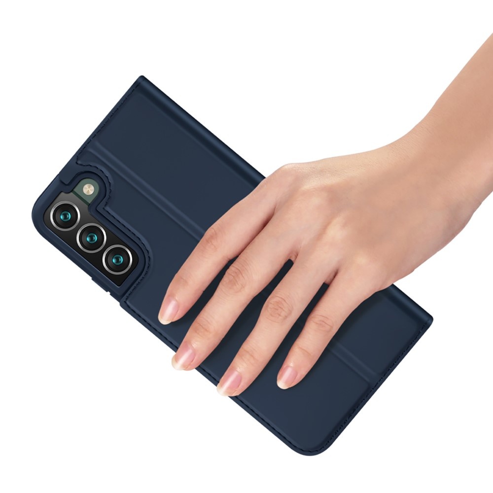 Samsung Galaxy S22 Plus Slim bookcase hoes Blauw