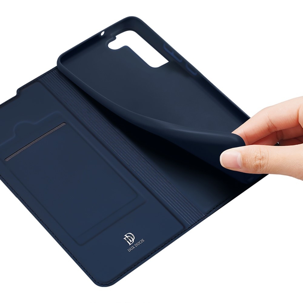 Samsung Galaxy S22 Plus Slim bookcase hoes Blauw