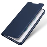 Samsung Galaxy S22 Plus Slim bookcase hoes Blauw