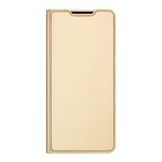 Samsung Galaxy S22 Plus Slim bookcase hoes Goud