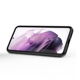 Samsung Galaxy S22 Plus Armor backcover hoes met ringhouder Zwart