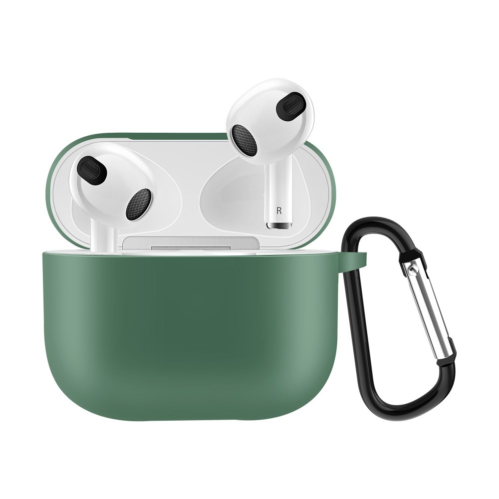 AirPods 3 Softcase cover hoes Army Groen