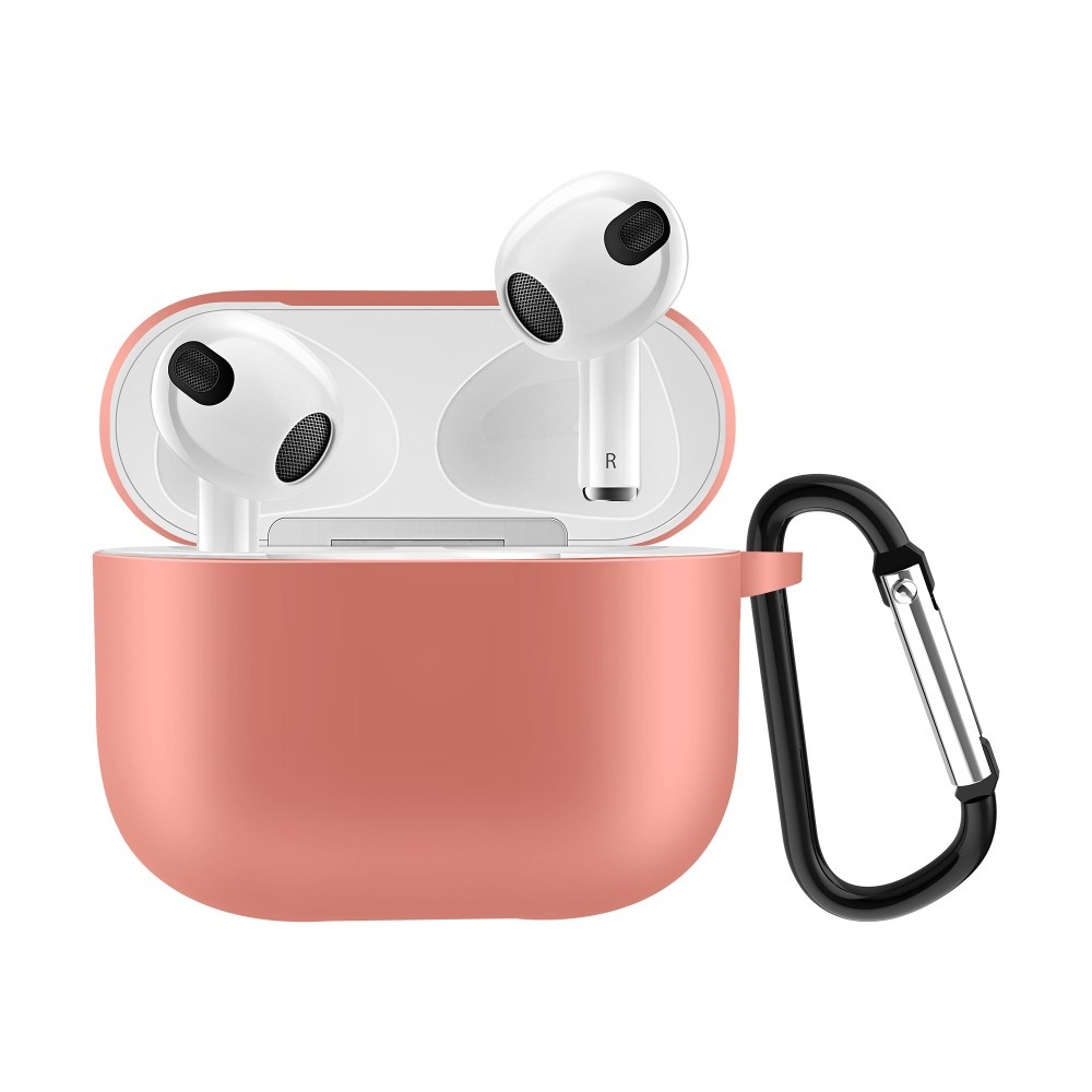 Lunso - Softcase cover hoes - AirPods 3 - Oranje