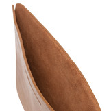 15 inch Miami lederen laptop sleeve hoes Cognac