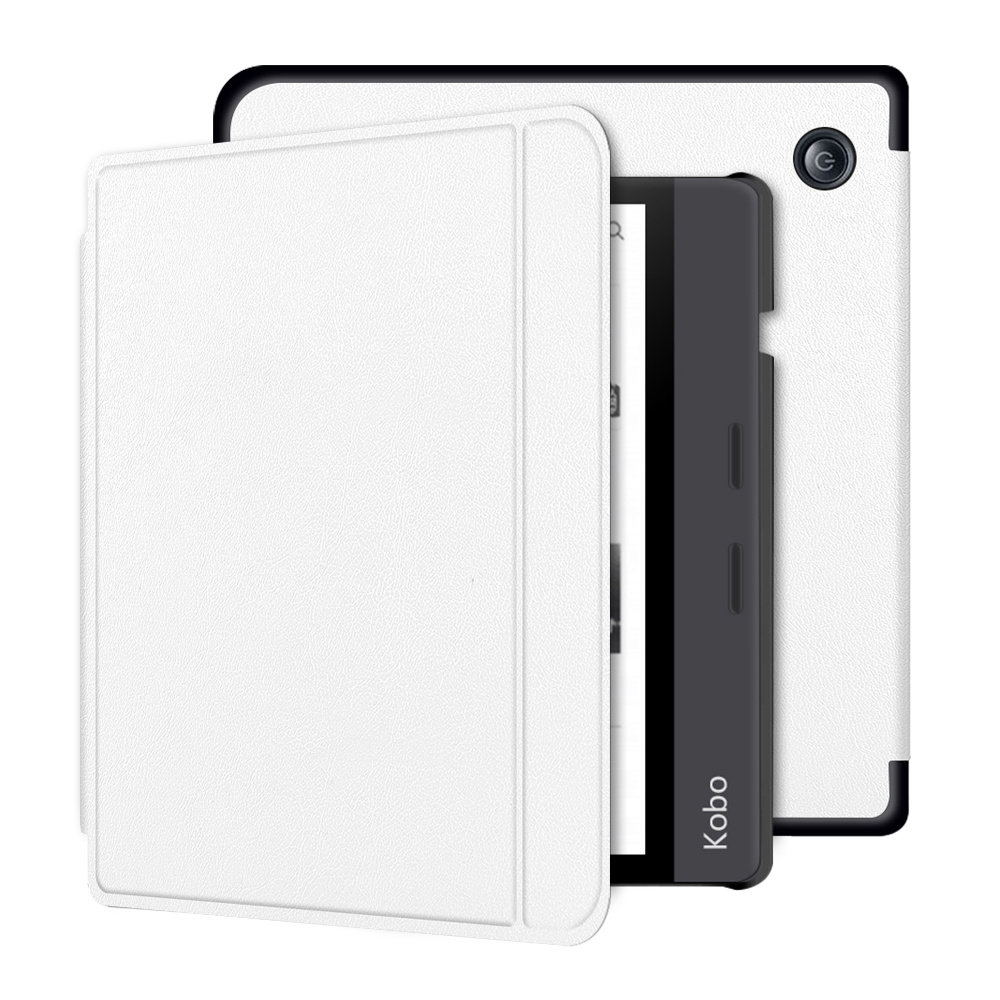 Kobo Libra H20 hoes (7 inch) Sleepcover -Wit