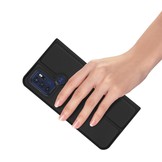 Motorola Moto G60S Slim bookcase hoes Zwart