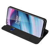 Pro Serie slim wallet Zwart hoes voor de OnePlus Nord CE