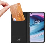 Pro Serie slim wallet Zwart hoes voor de OnePlus Nord CE