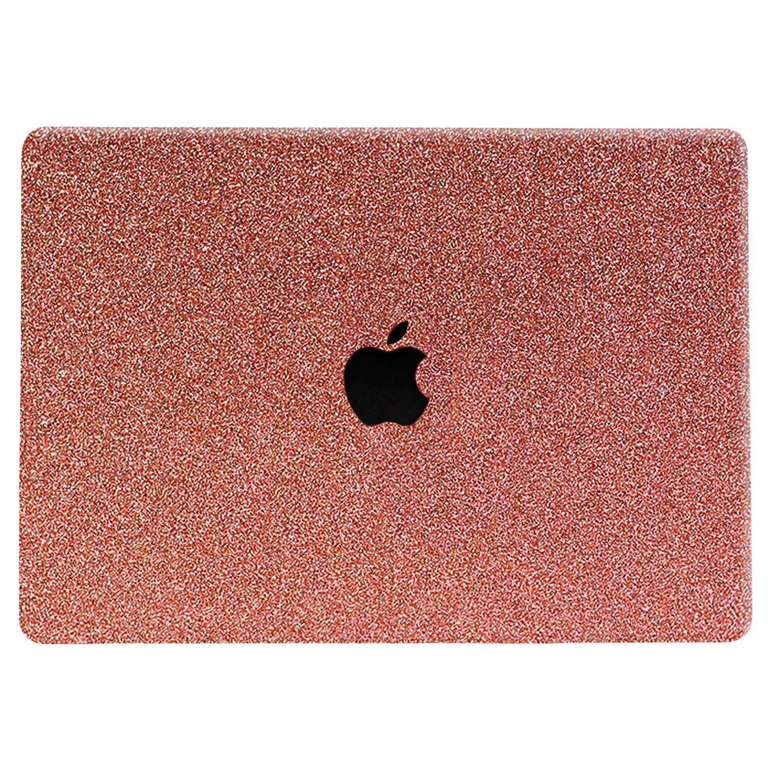 MacBook Pro 14 inch (2021-2026) cover beschermhoes Glitter Rose Goud