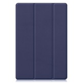 Samsung Galaxy Tab A8 (2021) 3-Vouw sleepcover hoes Donkerblauw