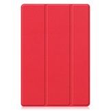 Samsung Galaxy Tab A8 (2021) 3-Vouw sleepcover hoes Rood