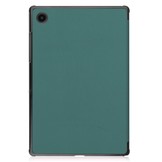 Samsung Galaxy Tab A8 (2021) 3-Vouw sleepcover hoes Groen
