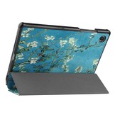 Samsung Galaxy Tab A8 (2021) 3-Vouw sleepcover hoes Van Gogh Amandelbloesem