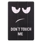 Samsung Galaxy Tab A8 (2021) 3-Vouw sleepcover hoes Don't Touch