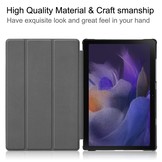 Samsung Galaxy Tab A8 (2021) 3-Vouw sleepcover hoes Van Gogh Sterrennacht