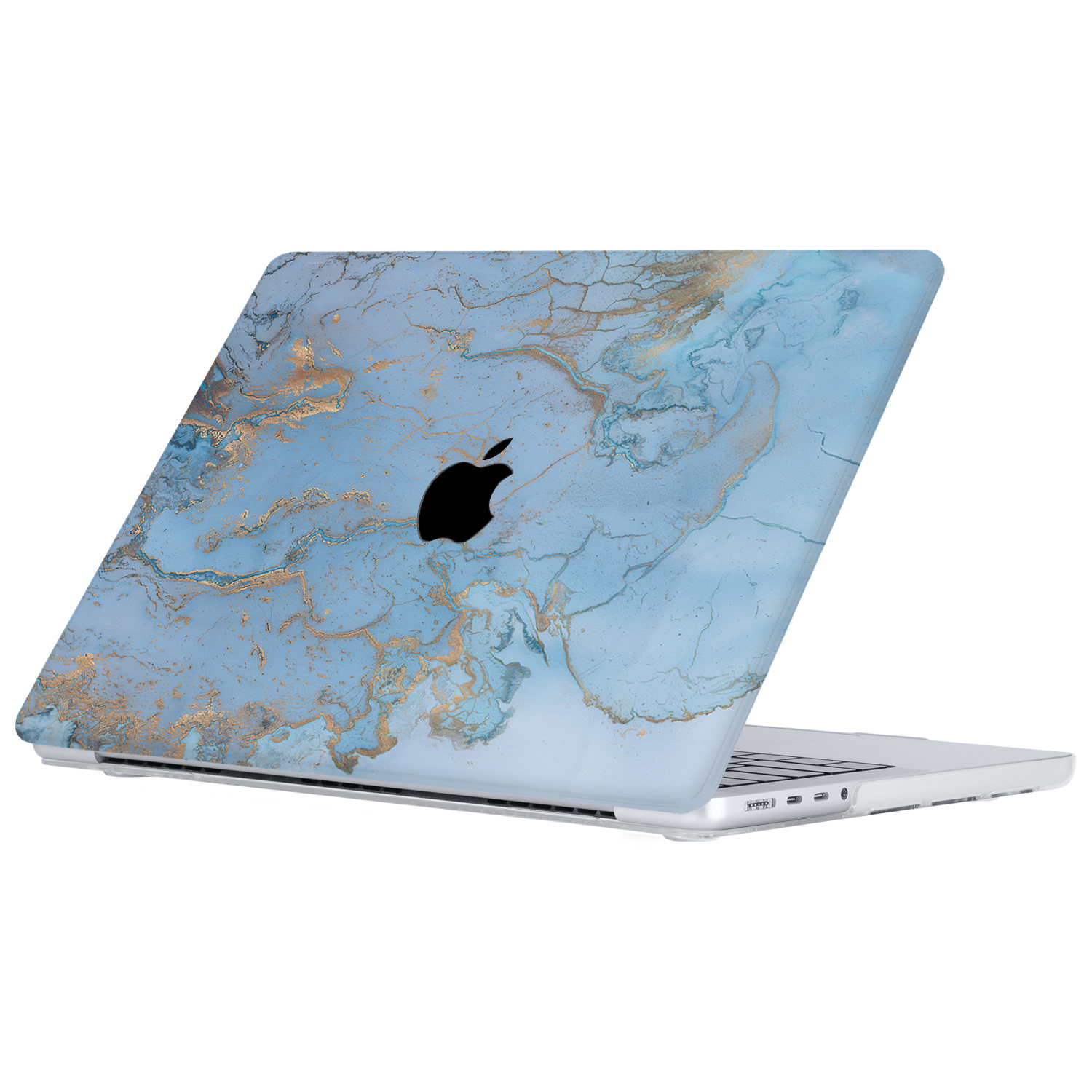 MacBook Pro 16 inch (2021-2026) cover hoes - Marble Ariel