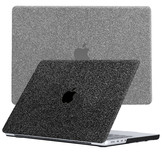 MacBook Pro 16 inch M1/M2 (2021-2023) cover hoes Glitter Zwart